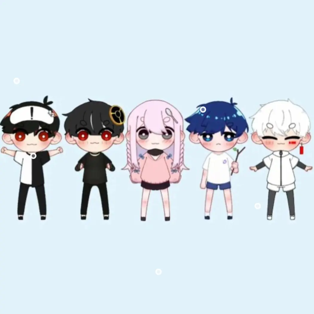 PlacidKing6334의 흑화한 우고,팔칠,낭만숟가락,이하얀,하야태.