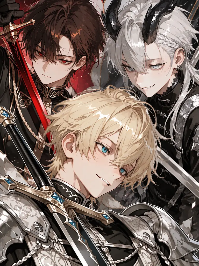 shijimatsumugi의 The Knight's Love Consultation with His Greatest Enemy