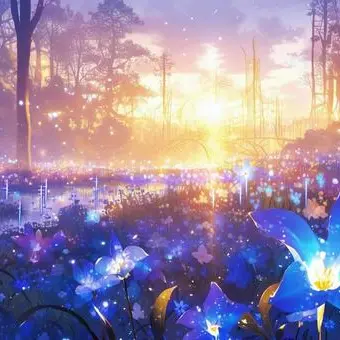 yoinagikoyume25의 花畑のセカイ（オリキャラバージョン）