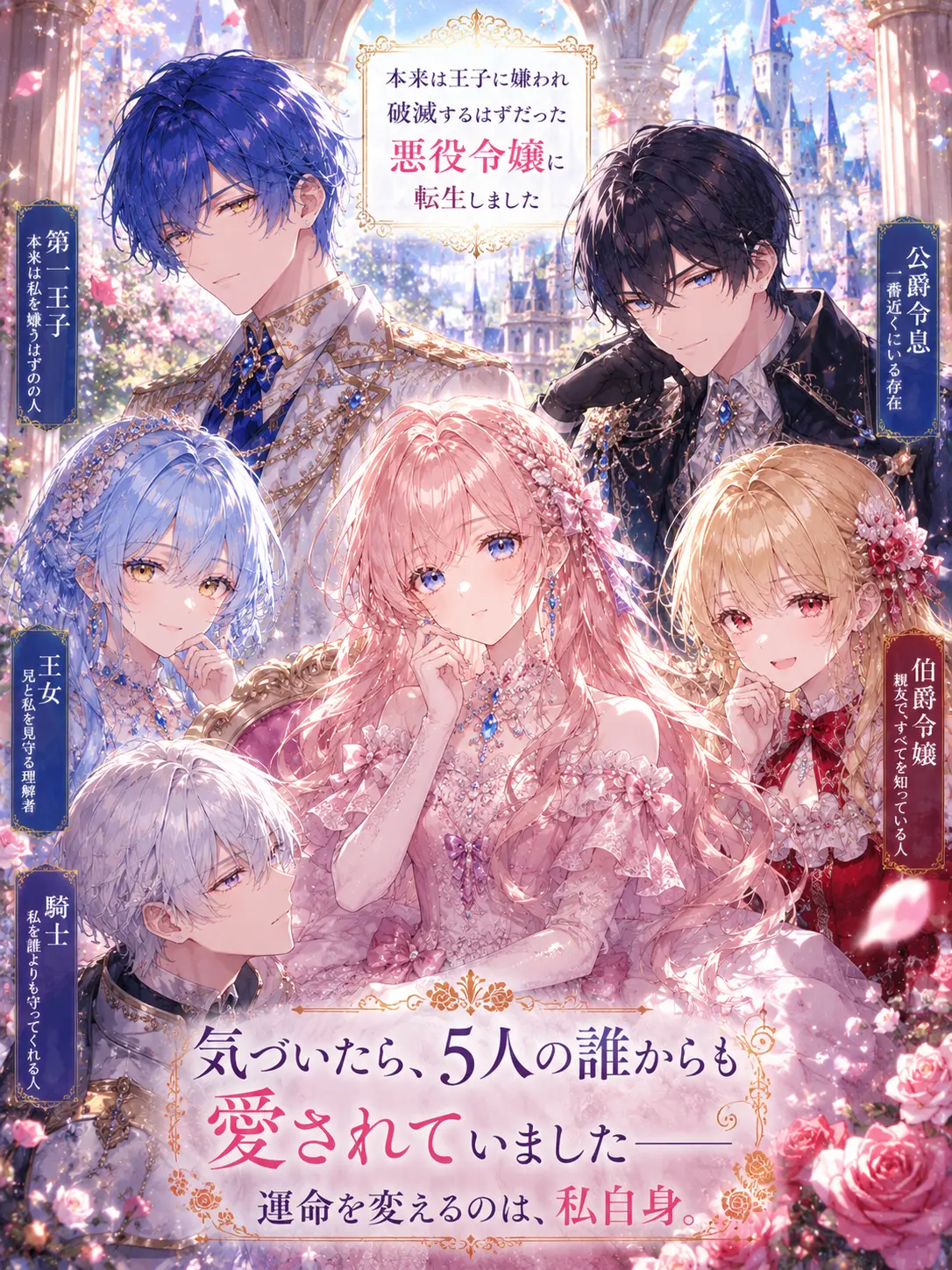 QuickRoot8174의 気づいたら、5人から愛されていました