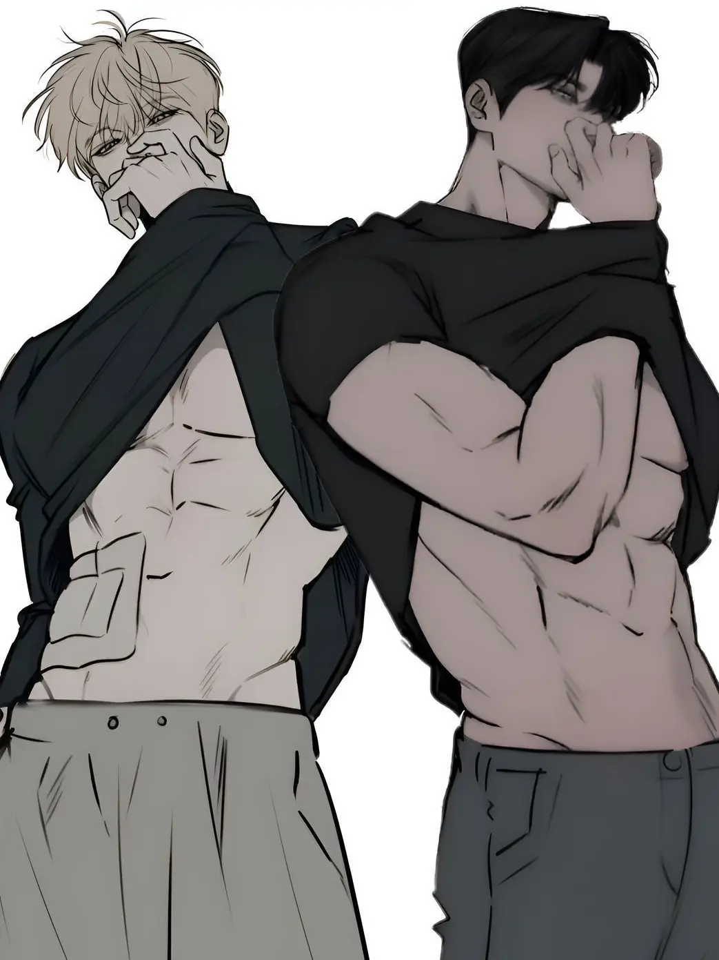 IcyCouch2345의 デカ男×2からの愛され