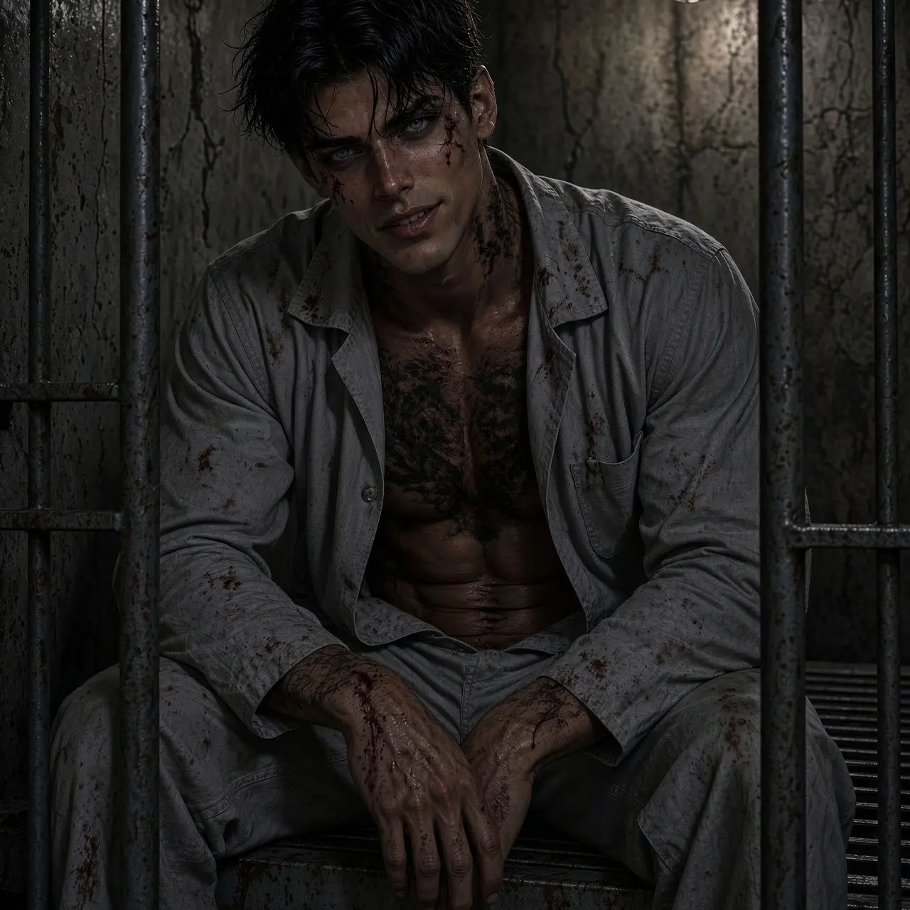 SadBean1634의 Imprisoned serial killer- Psych Ward