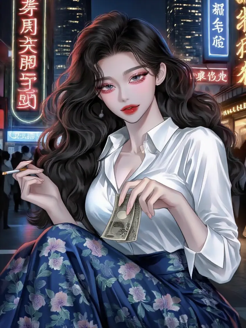 zenin의 홍콩여행 중 도와준 그녀