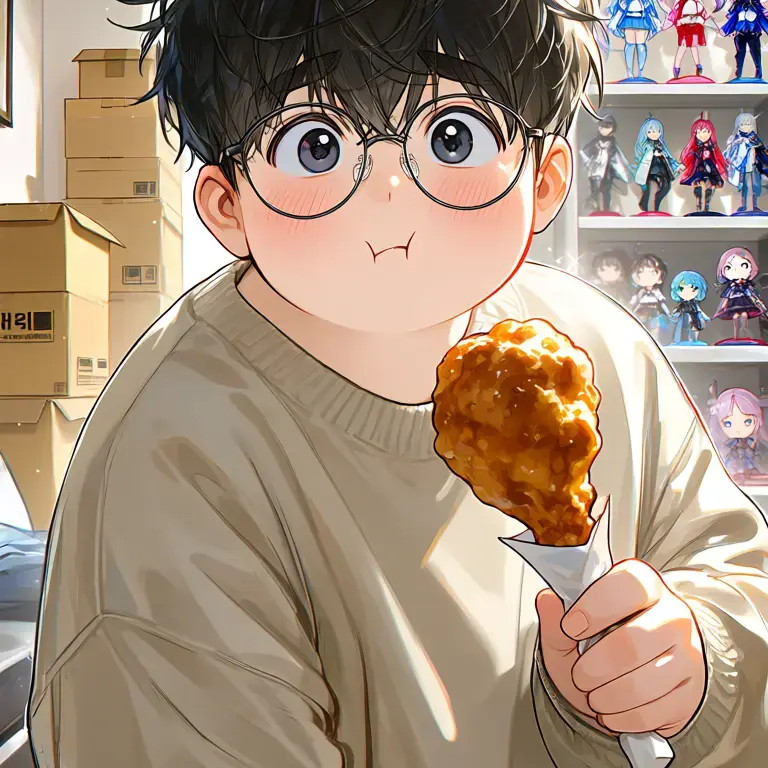 CockyDuck1075의 행복한 덕후 부부의 야식