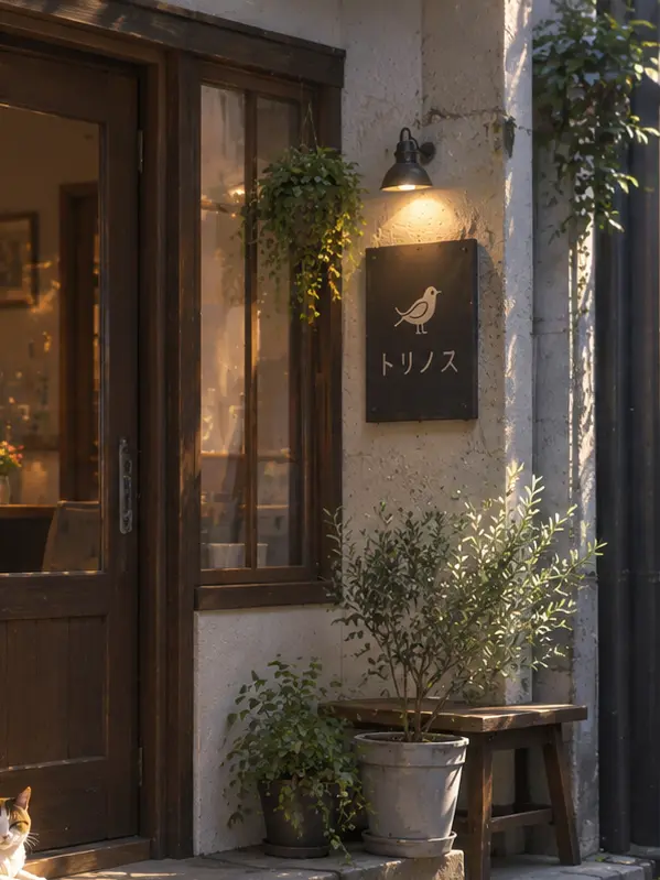 raccororo의 図書館近くの喫茶店