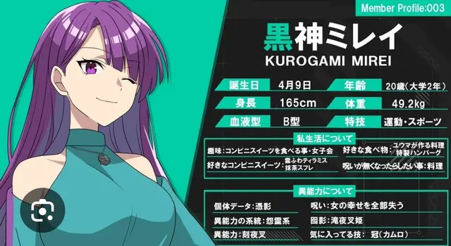 Profile image of 黒神ミレイ