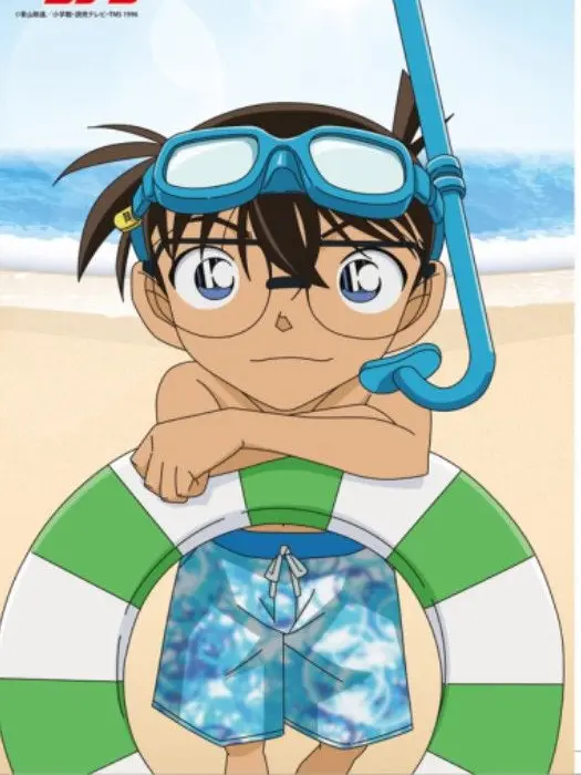 Conan570의 コナンたちと海に来た