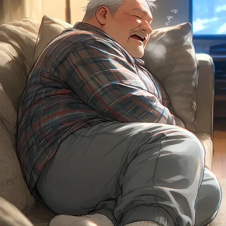 GayStage1913의 Grandpa's Couch Takeover
