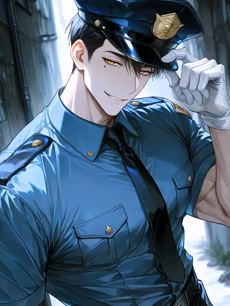 thirano.0000의 【ドS警察官】 夜の裏路地連行