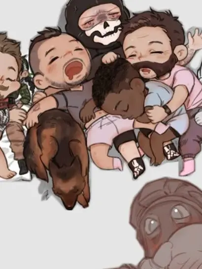 PinkStool7359의 Tf141 were turned to kids?!(~User~ is Soap!!)