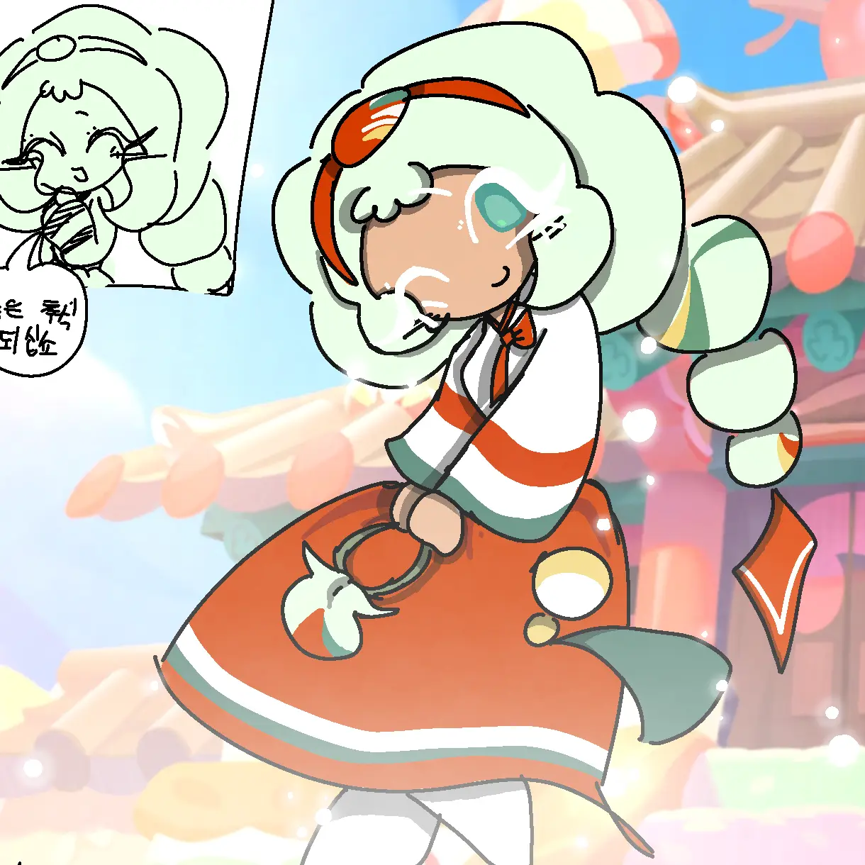 ekf136_g의 옥춘맛 쿠키