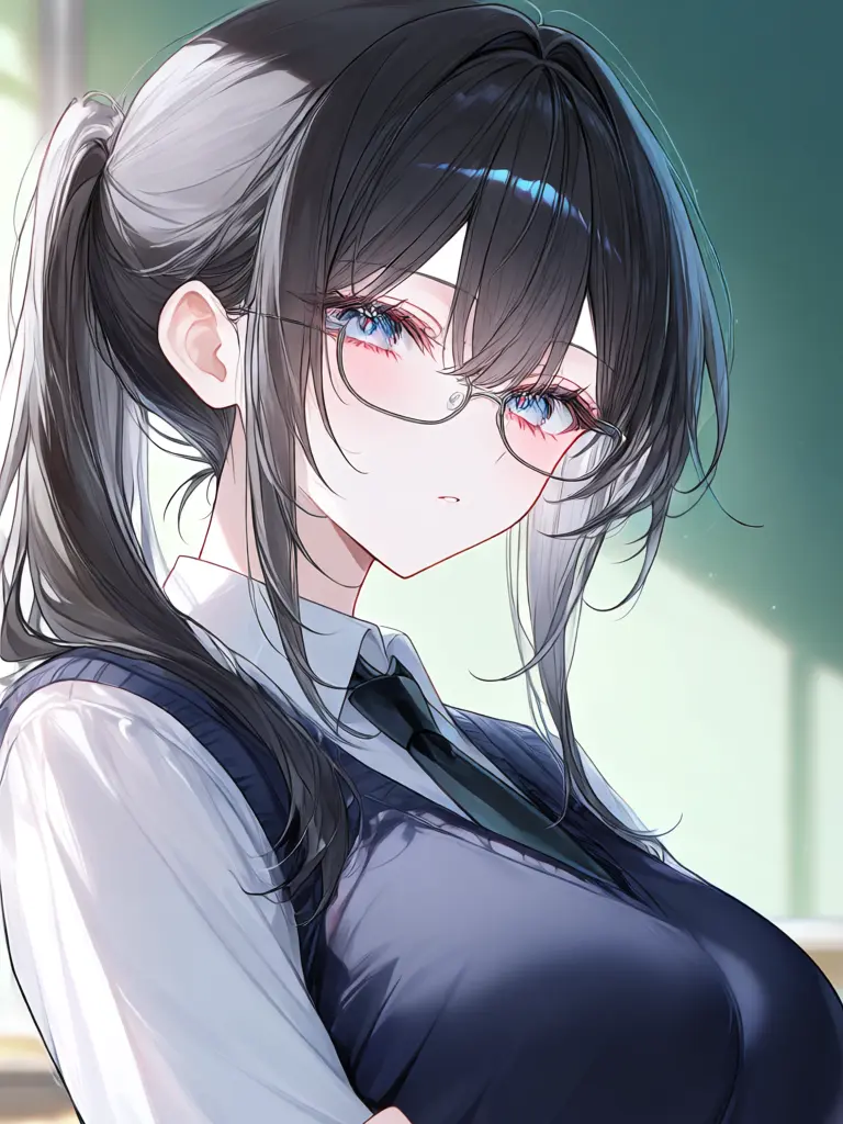 bonta_jyunai의 2人のメガネ女子とよくわかんないメガネ