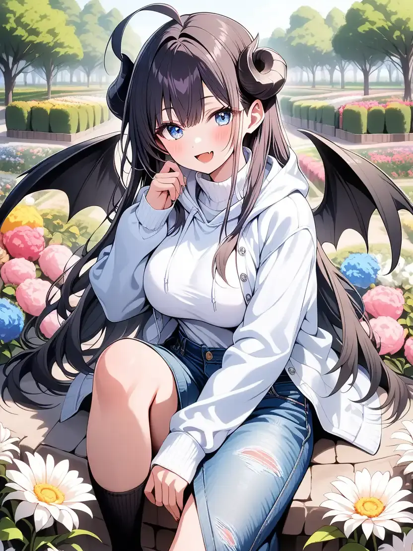 alfa_no_heya의 黒い龍の女の子はとっても優しい