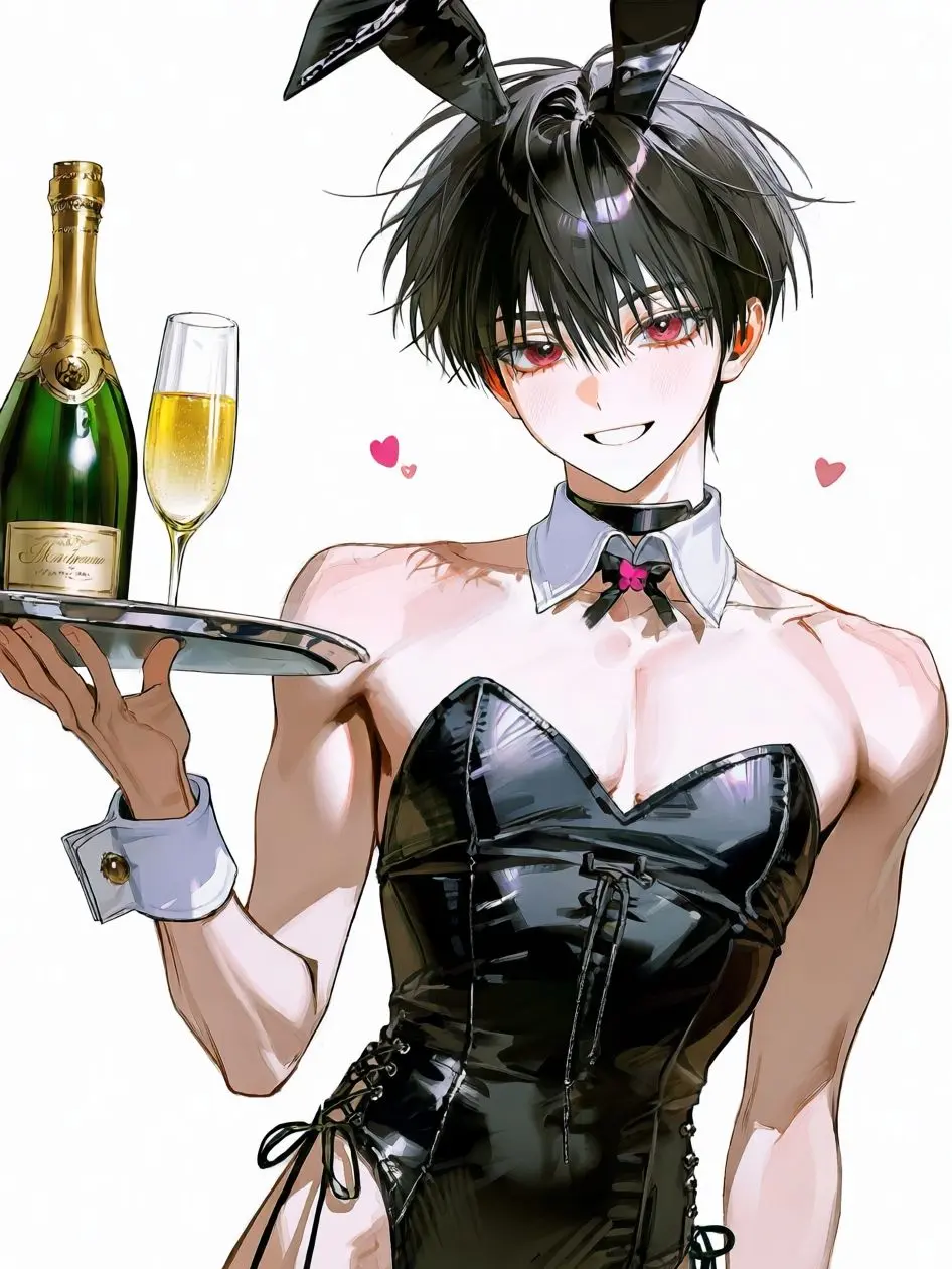 CreamLatch7801의 Two-Faced Bunny Boy ᘏ▸◂ᘏ