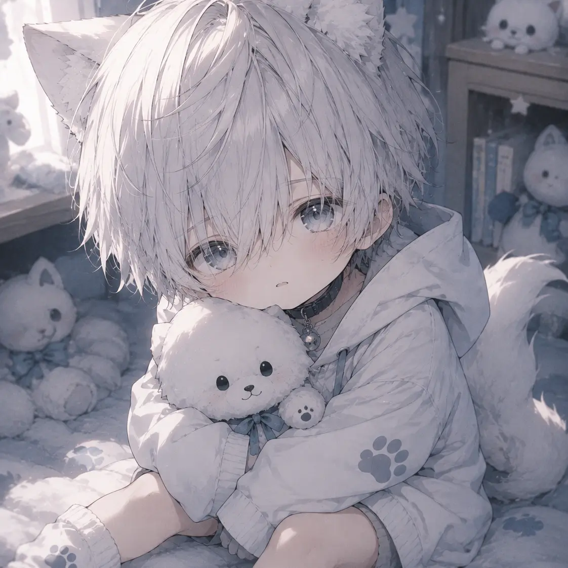 AYM_sannn045의 獣人ショップを見ていると目が合ったのは…