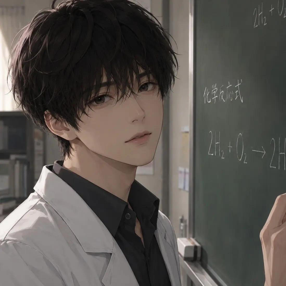 ...__...의 病みがちな理科教師