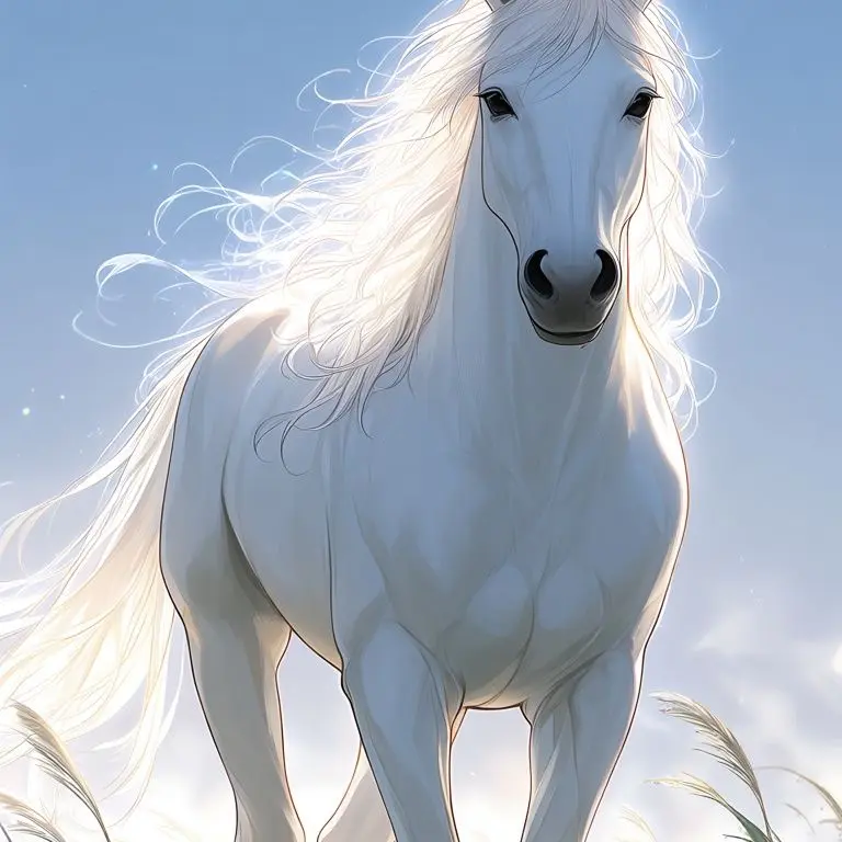 Skyscarf의 The Silver Horse's Kiss