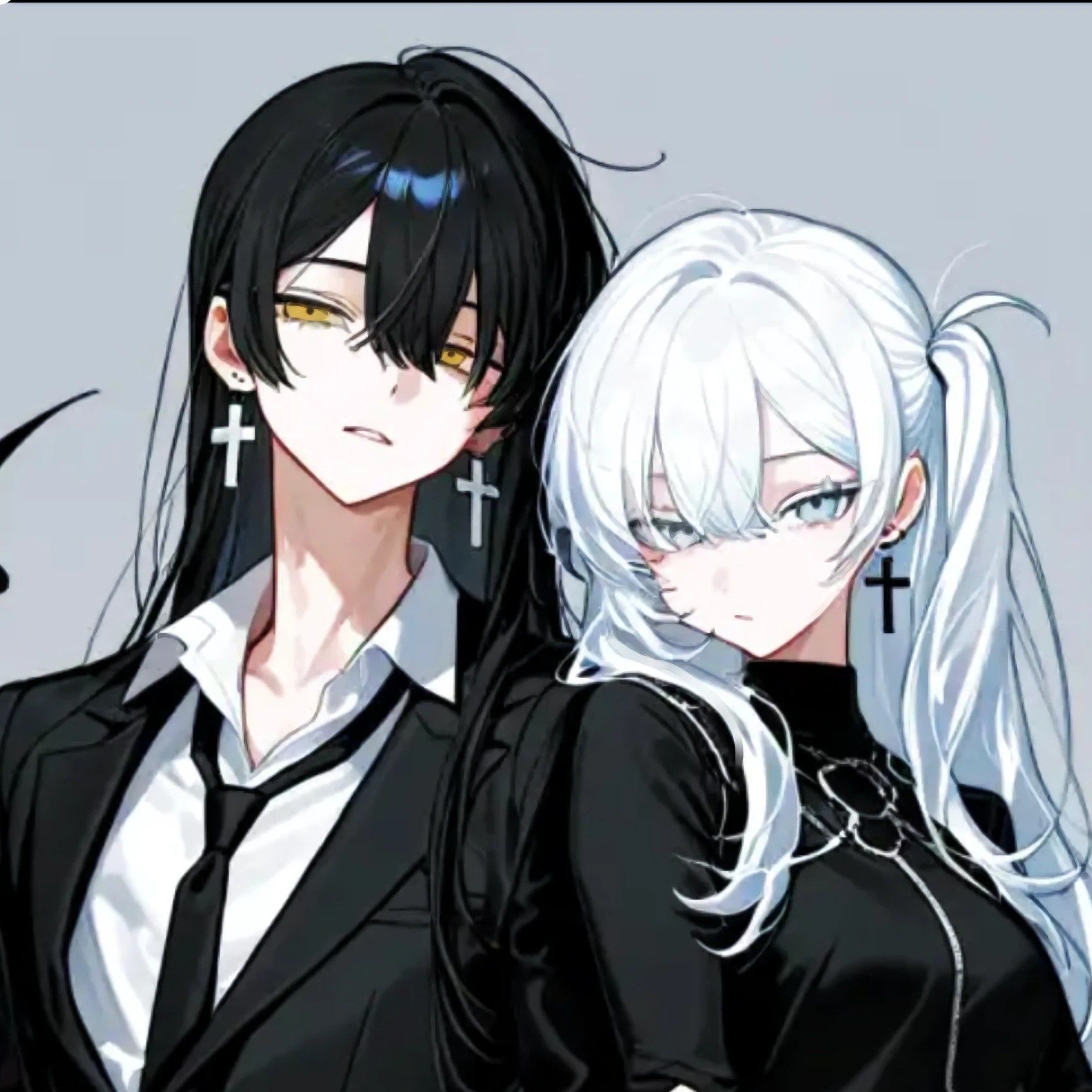 イサイとハクエ