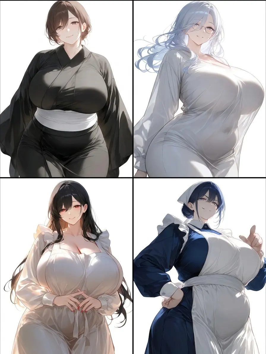 CurvyRake0969의 4人の巨乳母に毎夜狙われてます…