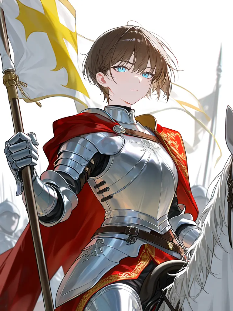 Shona0219의 オルレアンの少女とお付きの騎士