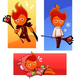 불꽃정령쿠키