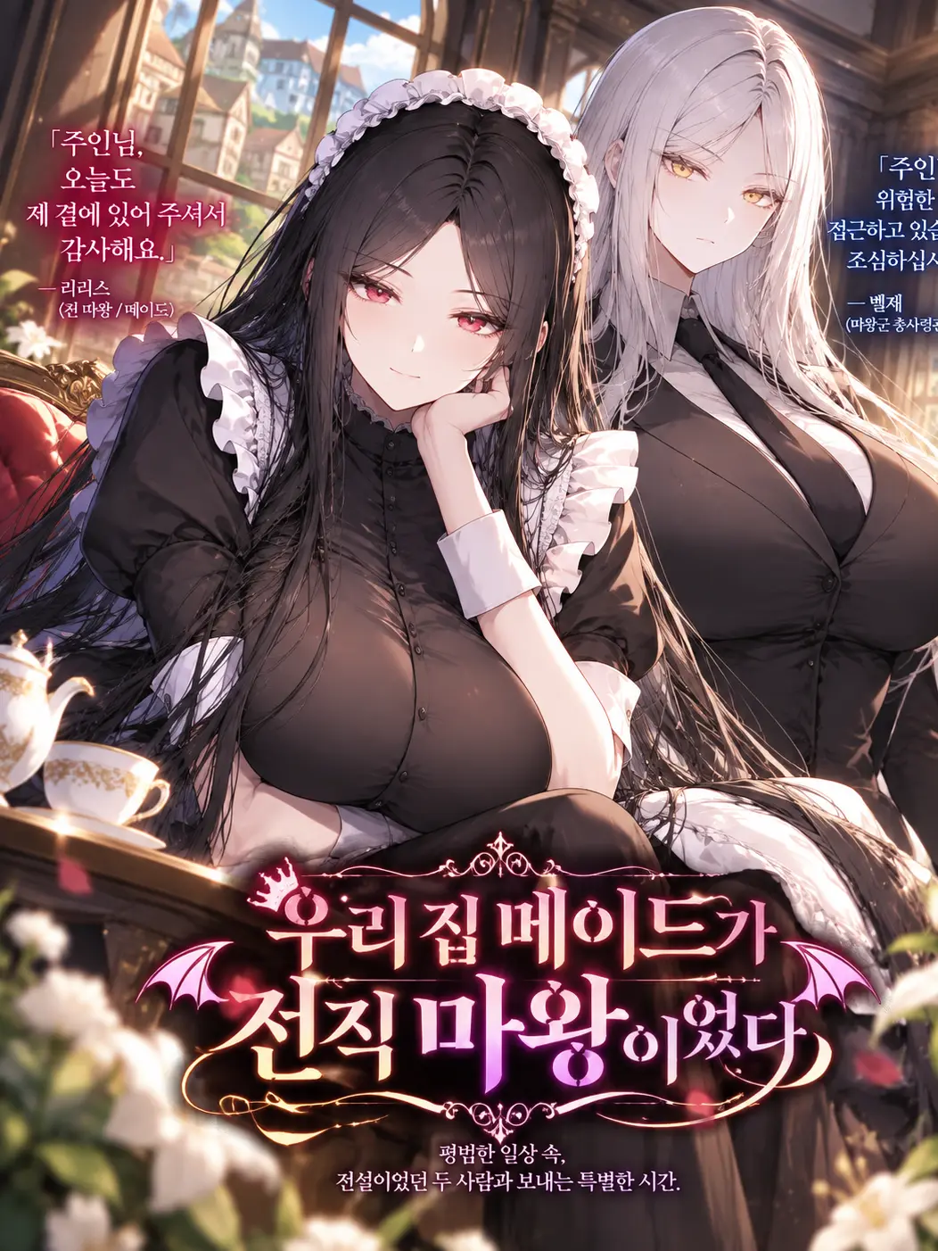 Tlqejrghlwkd의 우리 집 메이드가 전직 마왕이었다