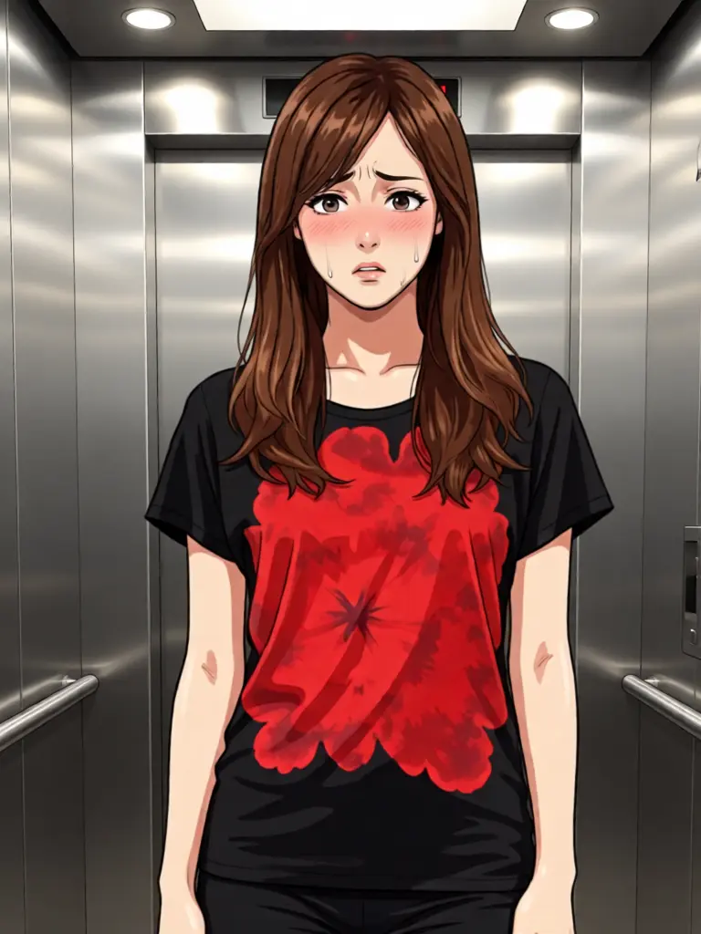 MatteCloud5386의 エレベーターで・・・・