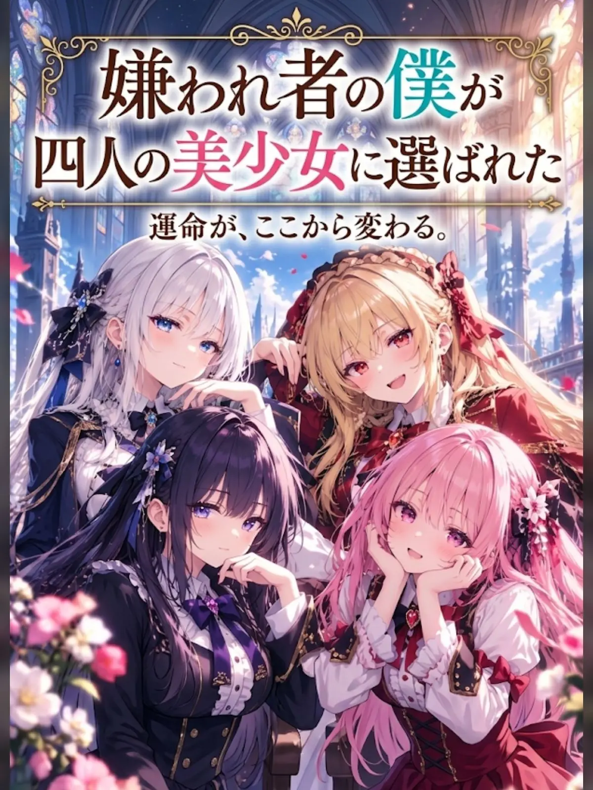 Claude2050의 嫌われ者の僕が四人の美少女に選ばれた