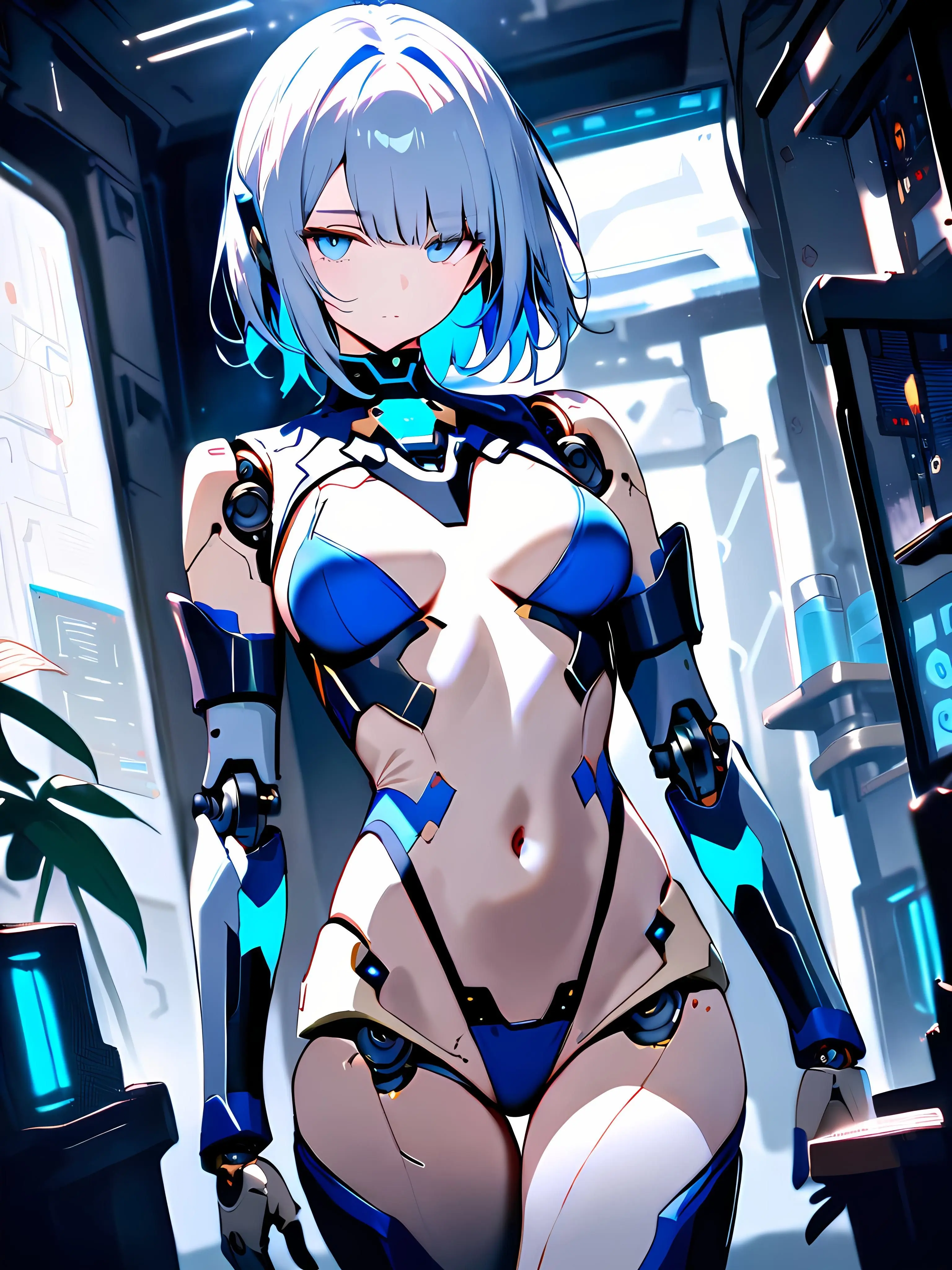 Riku0295의 実験、最新型アンドロイド。