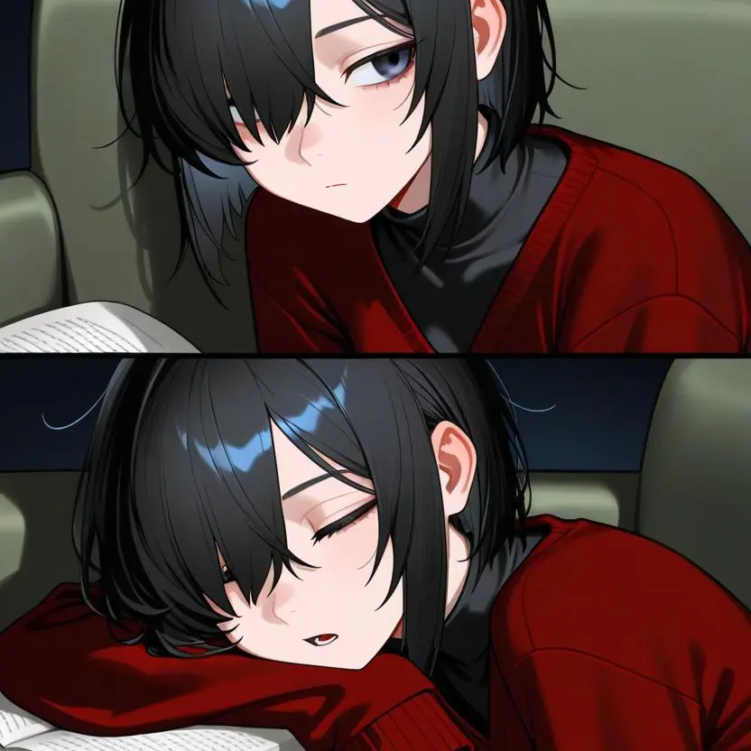 Koncha의 寝たフリ寝たフリ……
