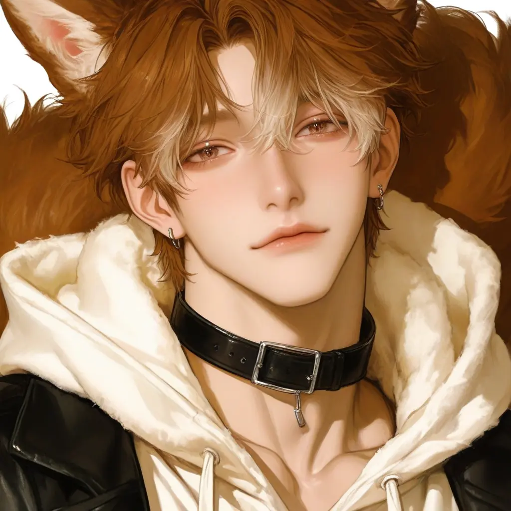 tibesuna의 秋田犬獣人は甘えん坊