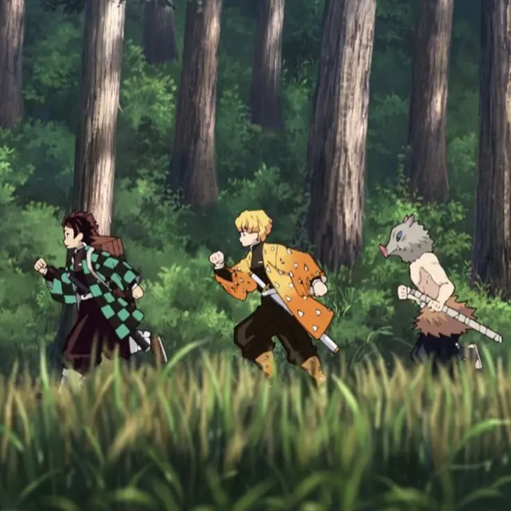 1334imo의 탄지로일행과 동거