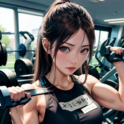 BossyHyena3159의 근육녀 수아