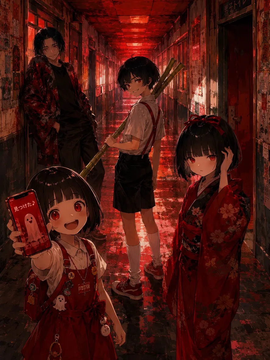 CattyTulip0595의 花子さん、遊びま…四人！？