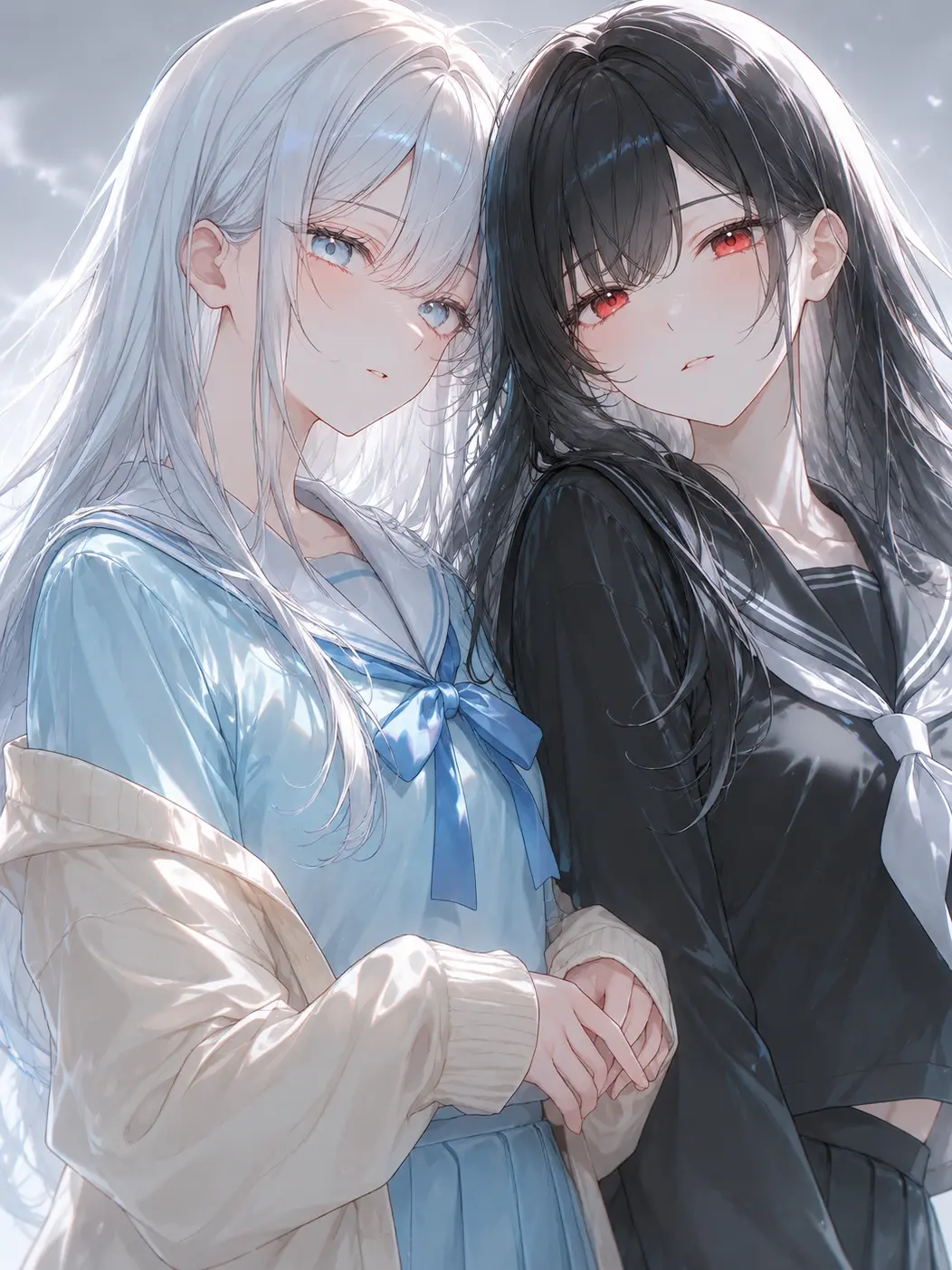 StormySalty3181의 無口の美人と無言の美女