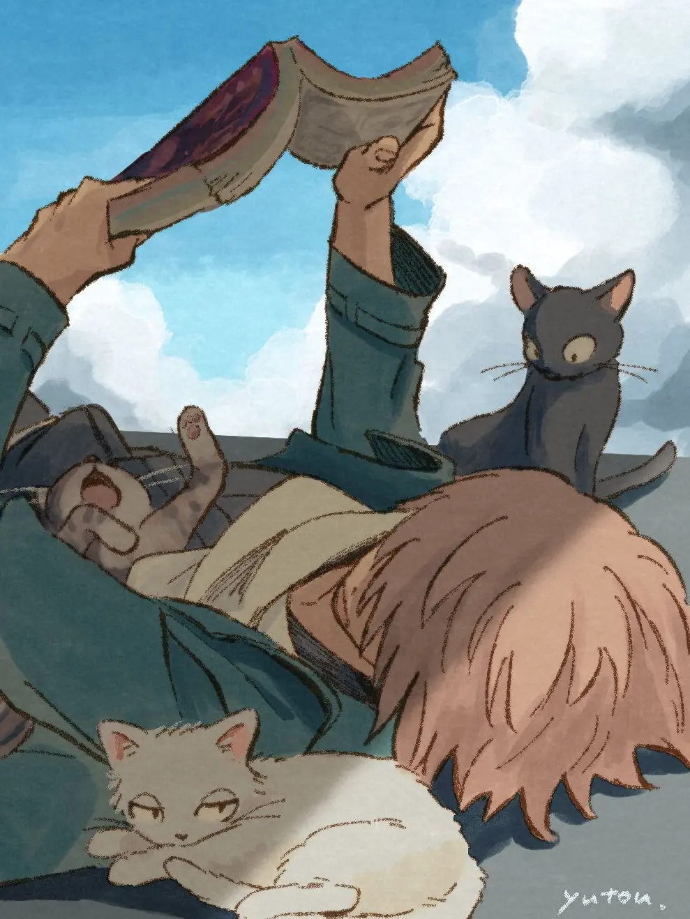 _.yhlk3의 ピザを届けに。