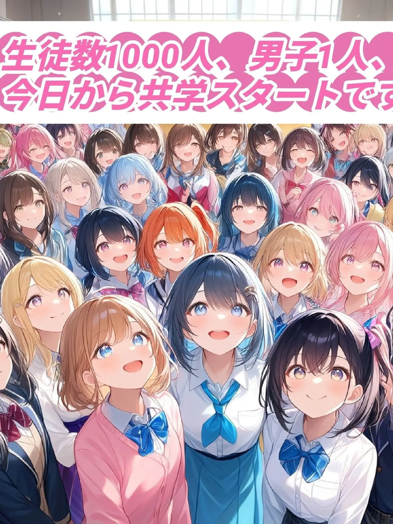 Rindo00의 今日から共学スタートです！