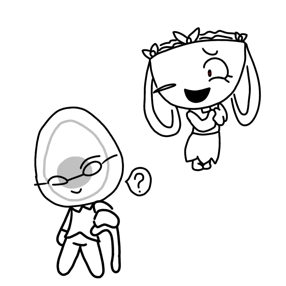 cocoa67의 에그슨에게 집착하는 얀데레 베시.