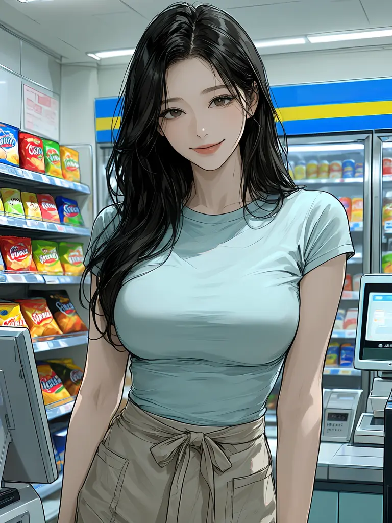 zxcv83d의 여자친구의 야간편의점알바