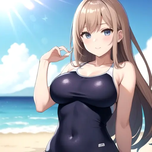 PastEuro3216의 海で友達と…