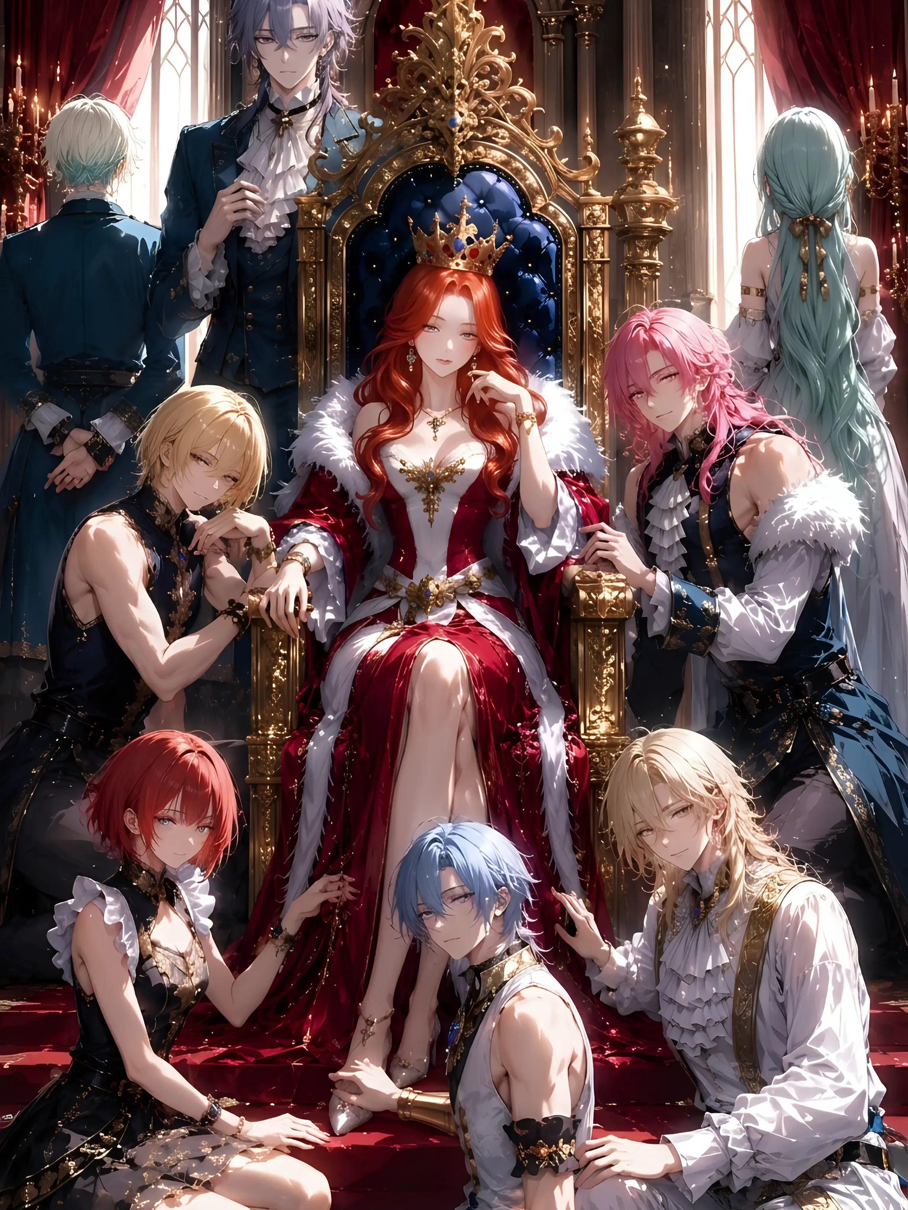 PluckyElk0384의 6人の愛人奴隷