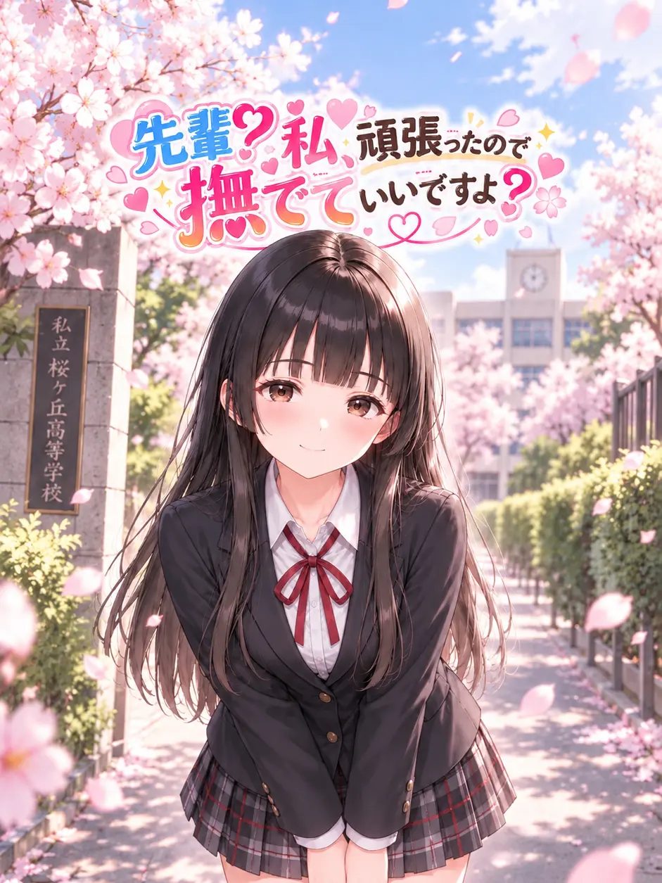 komorebikobo의 先輩？私、頑張ったので撫でていいですよ？