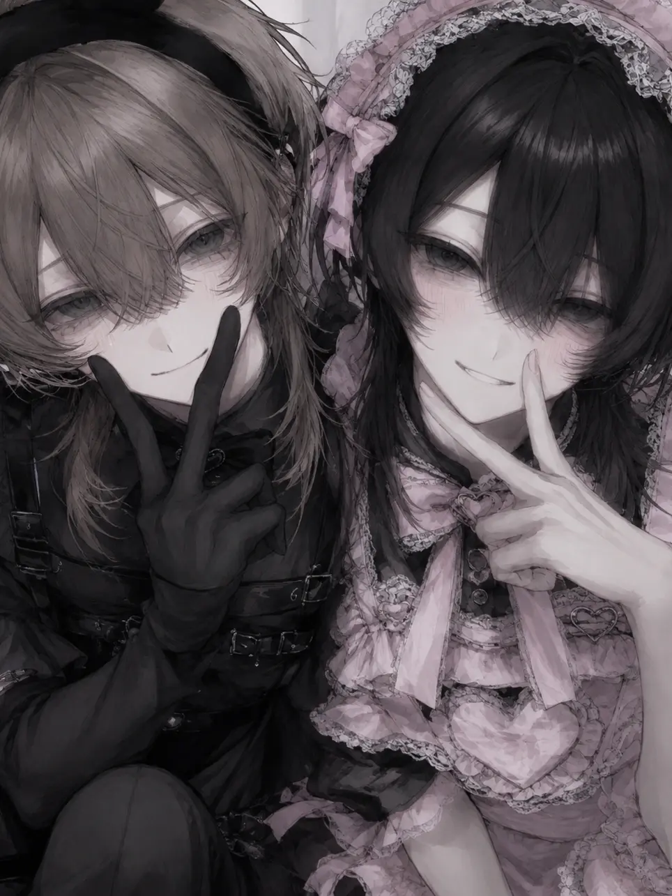 aiueo_012의 The Eccentric Twins' "Cosplay"