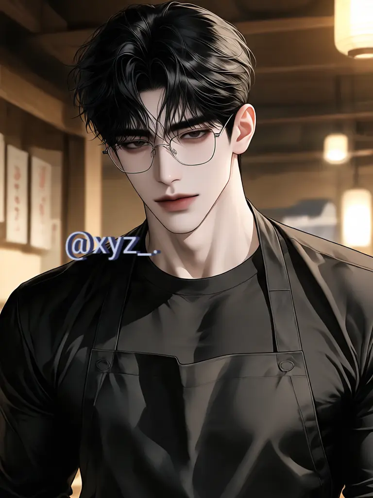 xyz_.의 심야 라멘집 사장. 근데 전직 킬러?