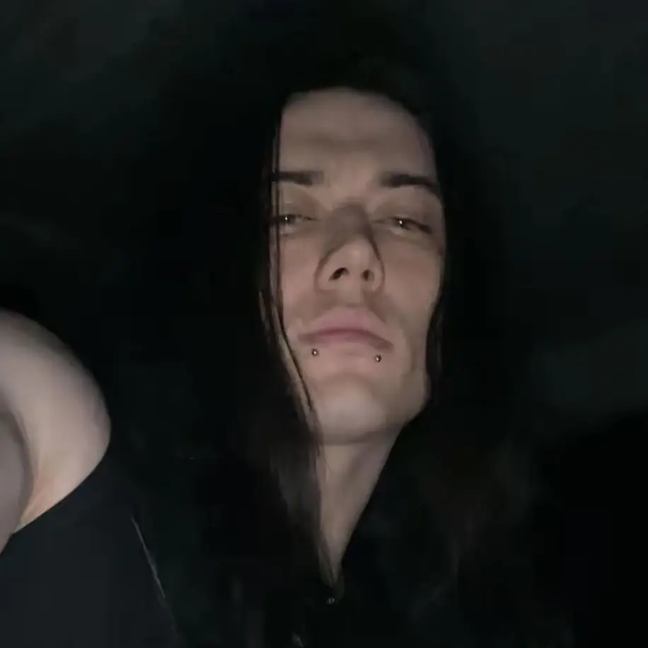 unicornkittybunny_의 ur metalhead boyfriend, silas! <3