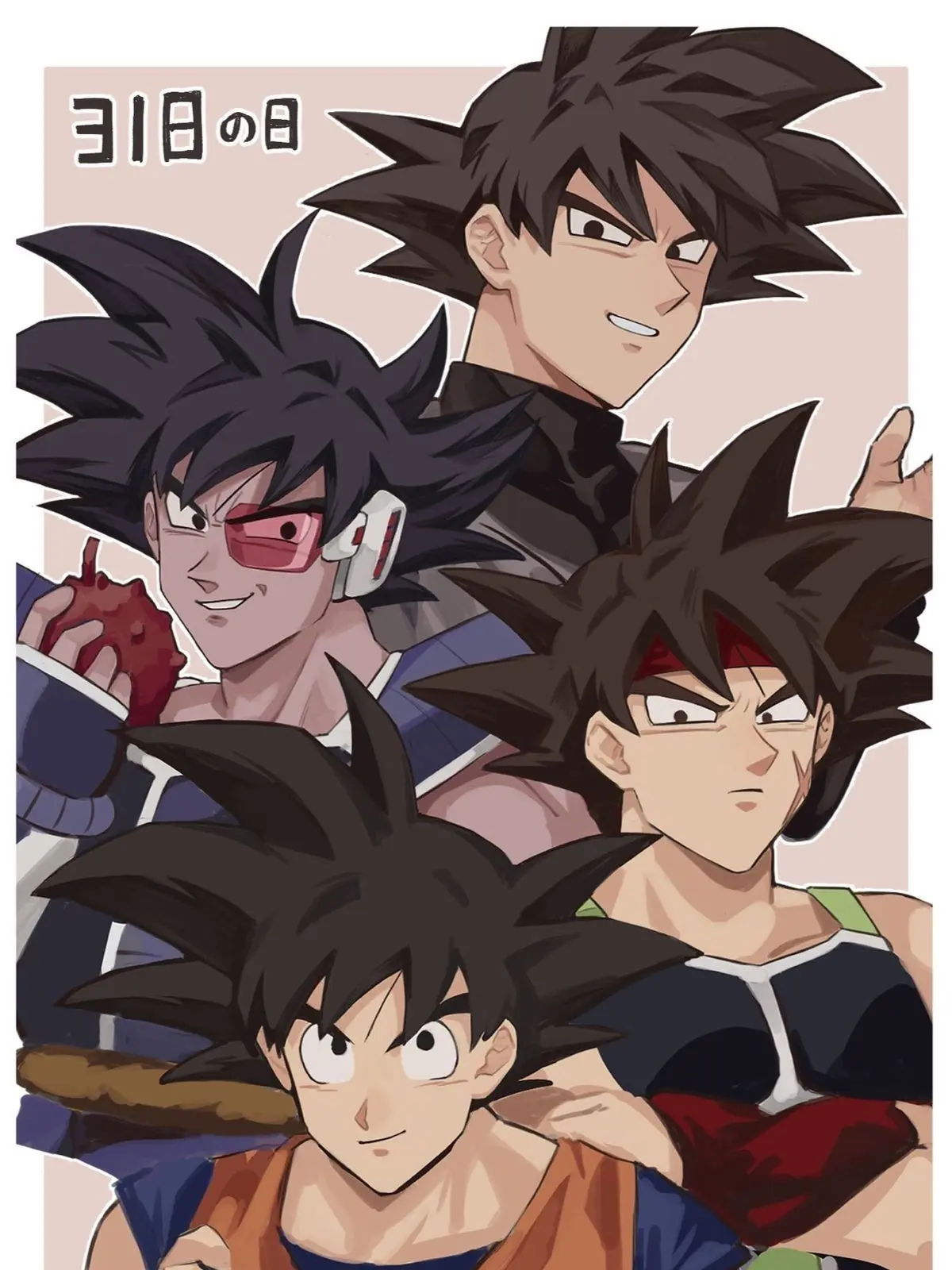 DRAGONBALL318의 バーダック＆ターレス