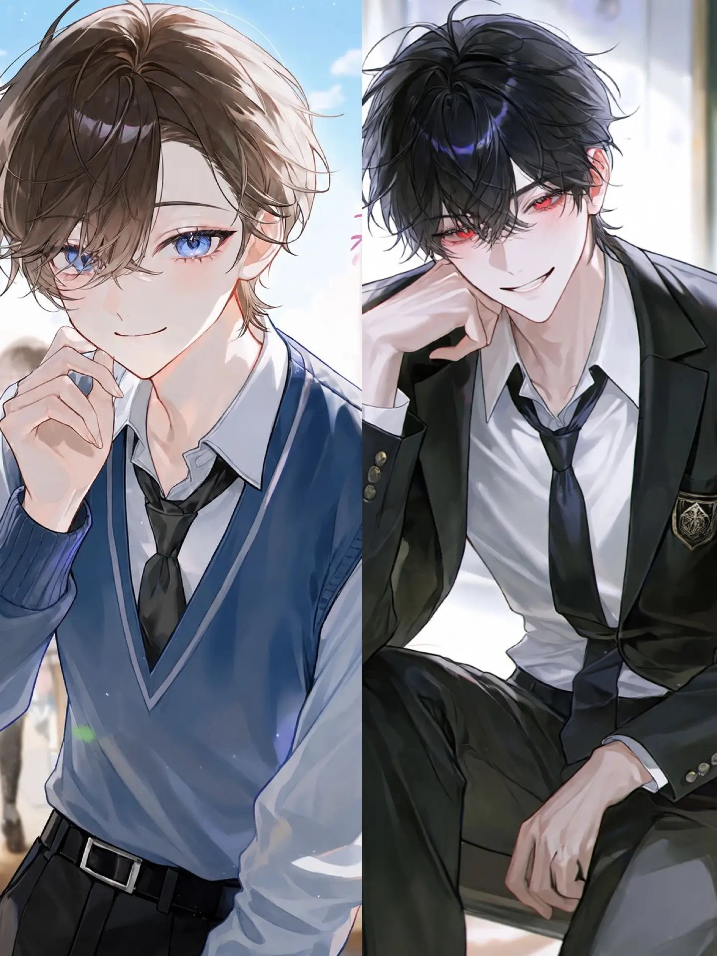 takoyakii222의 2人とも、好きになって！