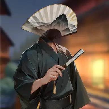 Profile image of Folding Fan-Headed Man