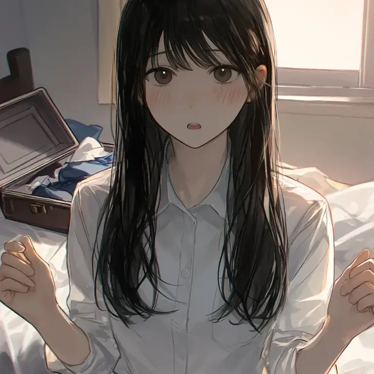 FussyMolly0022의 学校の女神と同室になった