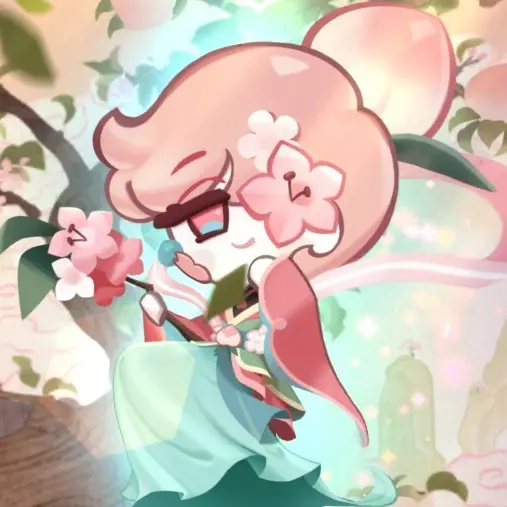 shadowmilkcookieiloveyou의 복사꽃맛 쿠키